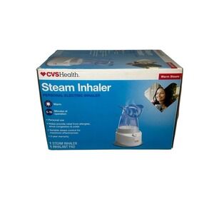 CVS Warm Steam Inhaler Personal Electric Inhaler Allergies Sinus Congestion *NEW
